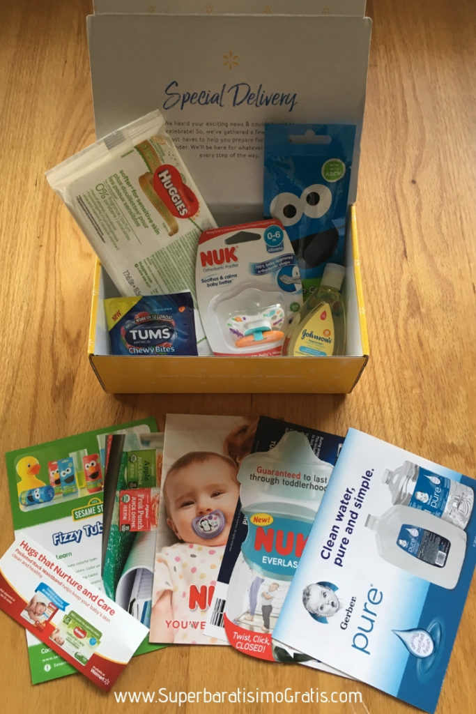GRATIS muestras para bebé WELCOME BOX gracias a Walmart | Súper Baratísimo  Gratis