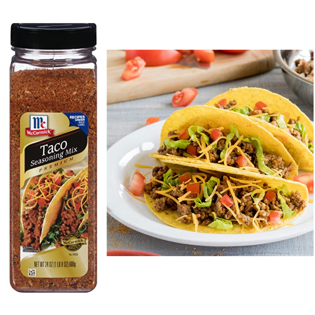 McCormick Premium Taco Seasoning Mix a solo 4 en Amazon Súper